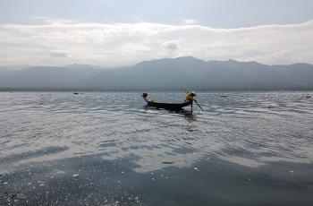 The well-being of the Inle Lake fisherfolk depends heavily on the health of the lake’s ecosystem. Photo by Nang Tin May Win